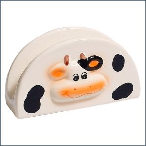 Cow shaped napkin holder ― Contieurope
