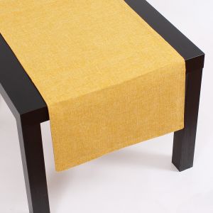 Table Runner in Yellow, 40×140 cm ― Contieurope