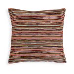 Cushion Cover with Colorful Stripes A