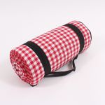 Piknik takaró, piros-fehér kockás, 70×180 cm