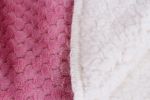 Plush Blanket in Pink 100×150 cm