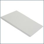 White sheet 100% cotton - 225×180 cm / 74,47×16,74 inch