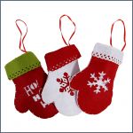 Christmas decoration (gloves)